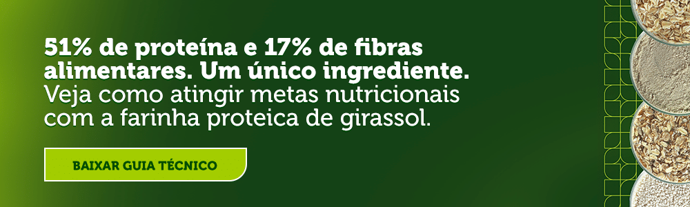 Farinha proteica de girassol - baixe a ficha