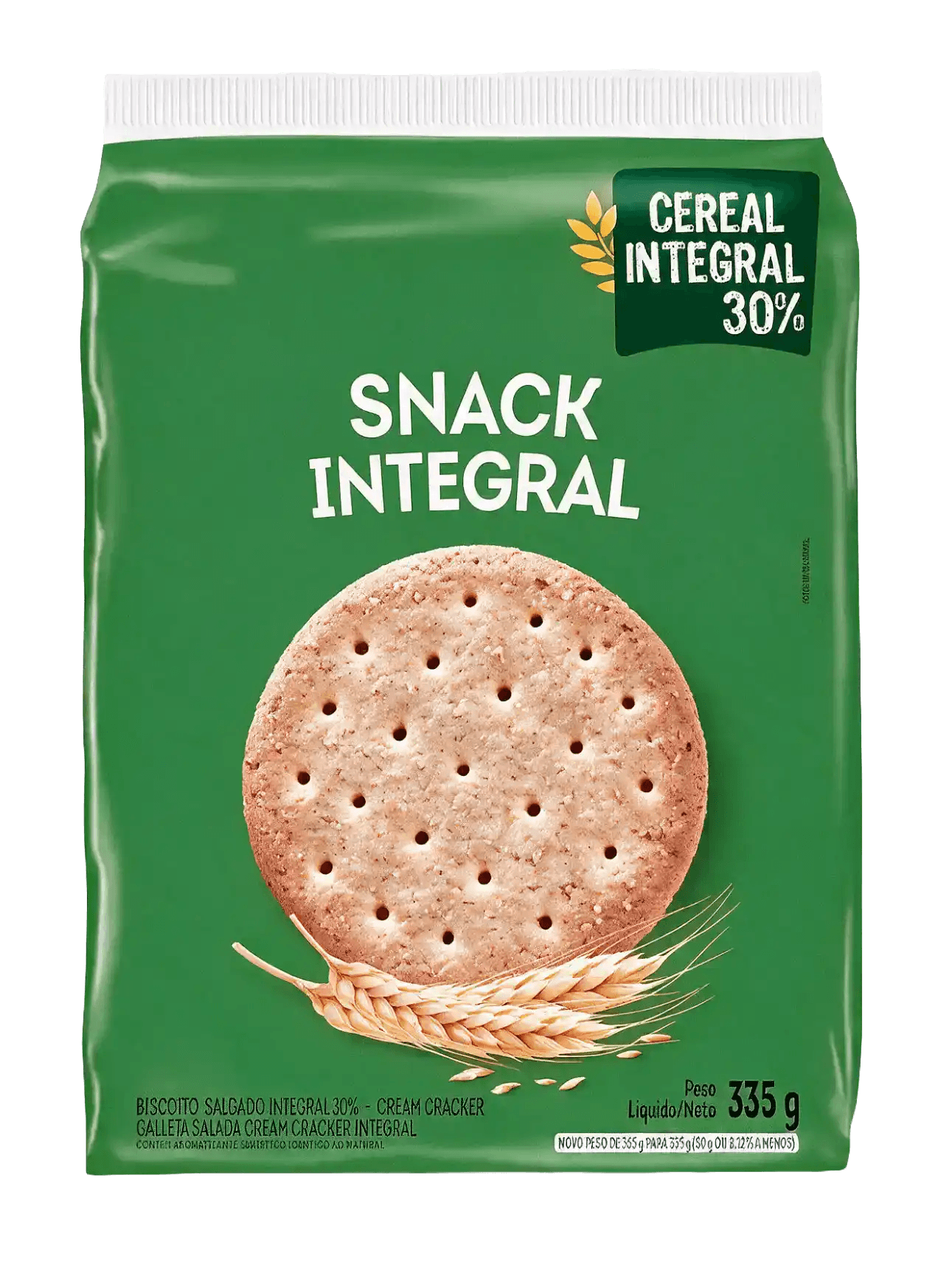 pacote snack integral