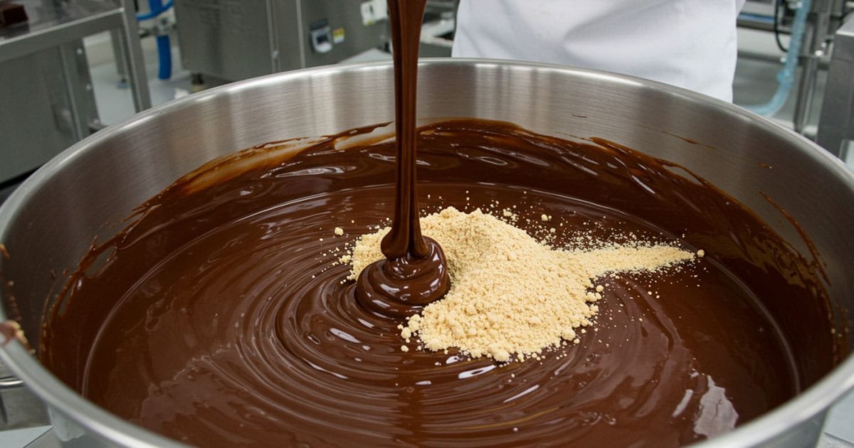 Farinha de soja inativada: mais estabilidade e shelf-life em recheios de chocolate