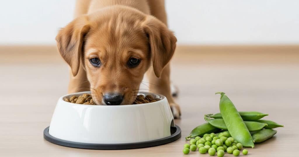 Fibra de ervilha no pet food