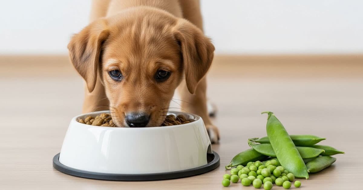 Fibra de ervilha no pet food